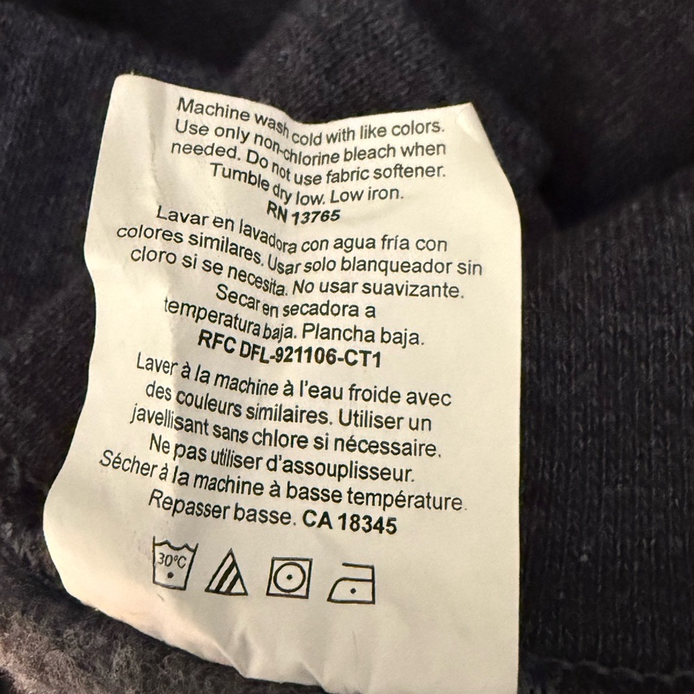 Fruit of the Loom Charcoal Hoodie - Picture 7 of 7